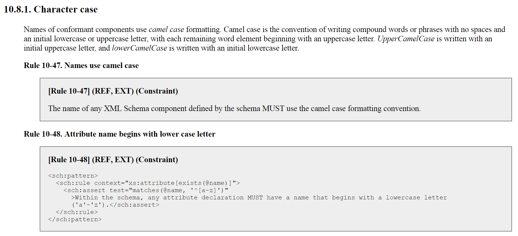 Example rules